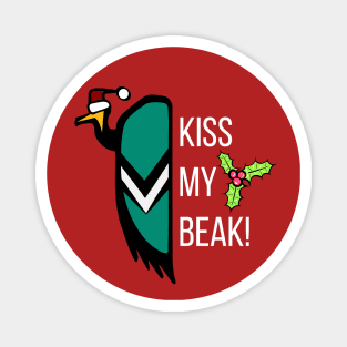 Christmas Edition: Kiss My Beak - Vulture The Wise Magnet